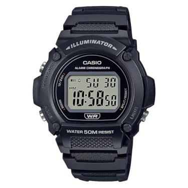 Imagem de Relógio Casio W-219H-1AVDF-SC Cor:Preto;Tamanho:Unico