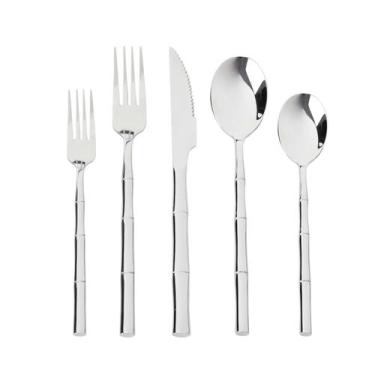 Imagem de Faqueiro 30 Peças em Inox Bamboo Kenya