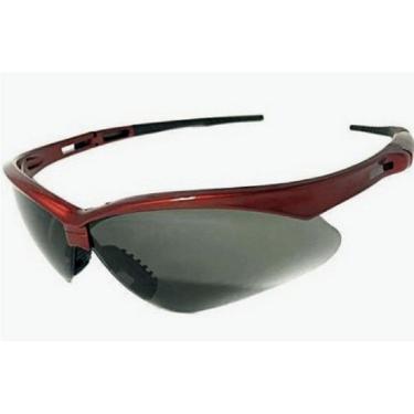 Imagem de Óculos Esportivo de Segurança Nemesis CA15967 - IDEAL WORK - Armação Vermelha/Lente Preta-Unissex