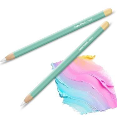 Imagem de Apple Pencil Skin [2 unidades] Ultra Fina 3M Capa de Vinil Premium Ecológica Greenguard Ink Apple Pencil Capa completa Cor Pastel – 2ª geração e Pro (P01)