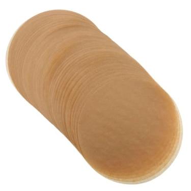 Imagem de 100 Peças Papel Pergaminho Airfryer Papel Manteiga Antiaderente Forros De Papel Pergaminho Material De Cozinha Frigideira De Forno Airfryer Cera Papel Kraft Grade Alimentar
