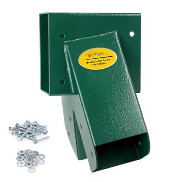 Imagem de BETOOLL A-Frame 1pcs Brackets Swing Set Bracket for Heavy Duty Swing Set – Includes Mounting Hardware, Ideal for Indoor and Outdoor Playgrounds (1 Brackets-Green)
