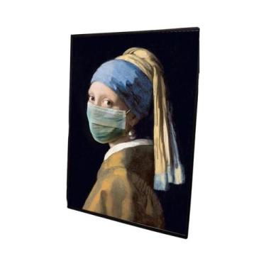Imagem de Engraçado Mona Lisa Toilet Poster Autoadesivo À Prova D'água Arte Ades