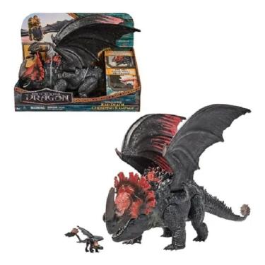 Imagem de Como Treinar O Seu Dragao O Filme – Dragão Morte Vermelha Chomping Rampage – Botao Função Mordida – Engole Mini Banguela