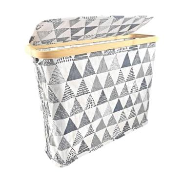 Imagem de Bothyi Caixa de Armazenamento de Papel Higiênico, Cesto de Armazenamento de Lenços de Papel, Organizador de Acessórios de Banheiro, Suporte Prático para Reci, Estilo C