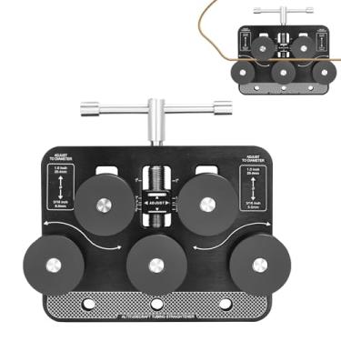 Imagem de Alisador de tubulação - Alisador de linha de freio para diâmetros de 3/40.6 cm a 2.5 cm, linha de combustível, tubulação de cobre, alumínio macio, tubo de aço inoxidável