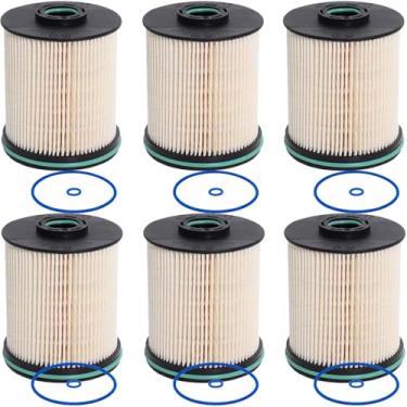 Imagem de PEIYAOTCO Filtro De Combustível Tp1015 Para Motor Diesel Duramax 6,6 L, Compatível Com Chevy Cruze 2014-2018, Chevrolet Silverado/Gmc Sierra 2500Hd 3500Hd, 2017-2021, Substituição Nº 23304096, 22937