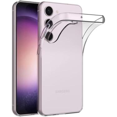 Imagem de Capa para Samsung Galaxy S23 (6,1 polegadas) MaiJin Capa Traseira Transparente de Gel de Borracha TPU Macio