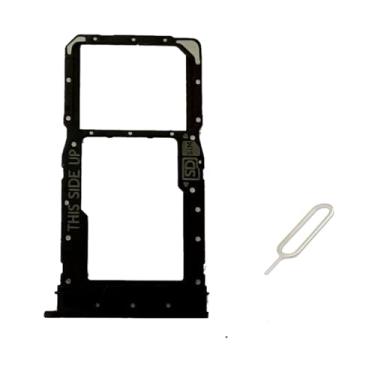 Imagem de UPONEW Para Motorola Moto G 5G 2025 XT2513V XT2513-1 XT2513-2 Bandeja de cartão SIM de 6,7 polegadas e suporte de cartão SIM Micro SD peça de reposição (preto)