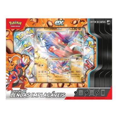 Imagem de Pokémon Box Coleção EX Lendas Implacáveis Koraidon 38 Cartas 100-10392