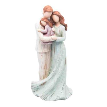 Imagem de Figura Decorativa Família de Resina Wolff