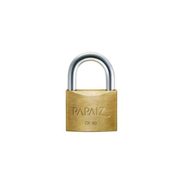Imagem de Cadeado Papaiz Standard CR40 Latão Maciço, 40mm