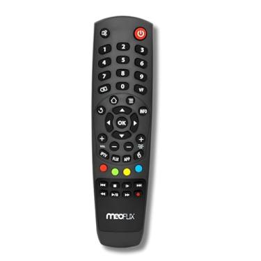 Imagem de Controle Remoto Meoflix Flixter -QBIC - EVA - Novo - Com Nota - Subtitui Modelo Original