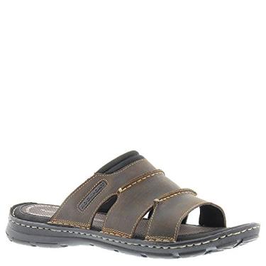 Imagem de Rockport Darwyn Slide masculino, Couro marrom Ii, 9 Wide