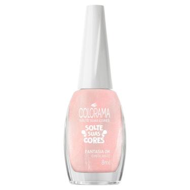 Imagem de Esmalte Colorama Solte Suas Cores Cor Fantasia Ok Cintilante 8ml