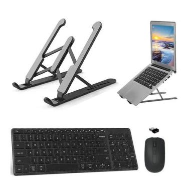 Imagem de Teclado, Mouse e Suporte Preto p Notebook Acer Aspire F - BDNET