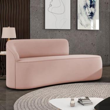 Imagem de Sofá 3 Lugares Orgânico 180 cm Morgan Veludo D03 - D'Rossi - D Rossi, 