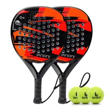 Imagem de Raquete de padel WLSRW com superfície de fibra de carbono EVA Memory F