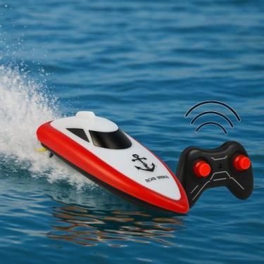 Imagem de Barco Lancha Corrida Controle Remoto Recarregável Brinquedo - Yeet