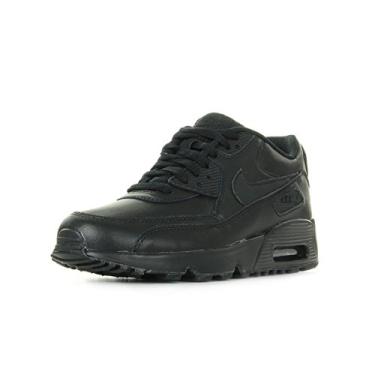 Imagem de Nike Sapatos de ginástica de cano baixo para meninos, Preto e preto 833412 001, 20