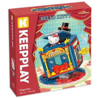 Imagem de Bloco de Montar Keepplay Caixa Mágica Hello Kitty e Amigos