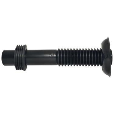 Imagem de Tubo Ligação Vaso Sanitário Ajustável Black - 290419 - Blukit