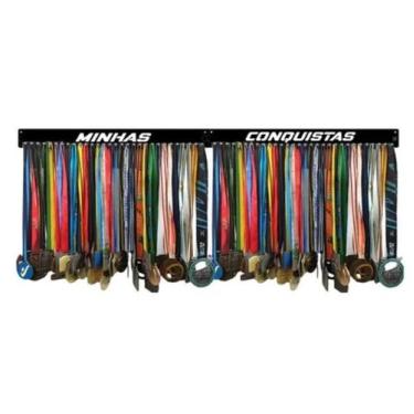 Imagem de Porta Medalha 2 Modulos Para Até 200 Medalhas - QUADRO DE MEDALHA