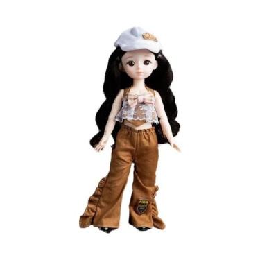 Imagem de Conjunto Completo De Bonecas BJD De Anime De 30cm Para Meninas Com Olh