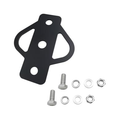 Imagem de Adaptador de engate de reboque de 3 vias com parafuso, acessórios de engate de aço para cortador de grama ATV carrinho de golfe correntes de trator de jardim e correias de reboque