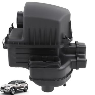 Imagem de MUCO Caixa de limpeza de entrada de ar compatível com Kia Sportage HYUNDAI TUCSON 2.4L 2010 2011 2012 2013 2014 2015 2016 caixa de entrada de ar sem filtro 281102S100