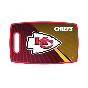 Imagem de Tábua de corte grande da Sports Vault NFL Kansas City Chiefs, 36,8 cm x 22,8 cm