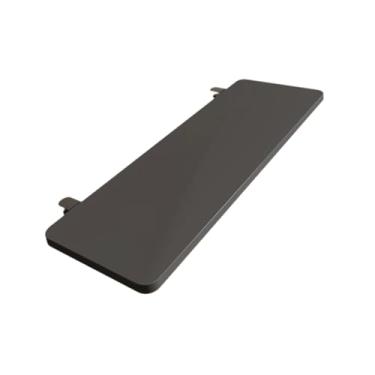 Imagem de Bothyi Suporte para pulso de extensão de mesa, fácil de instalar, braçadeira para montagem na mesa, bandeja de extensão de mesa, apoio de braço, bandeja de, Preto