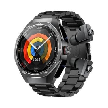 Imagem de Relógio Inteligente Masculino Sem Fio Bluetooth Com Fones De Ouvido TW