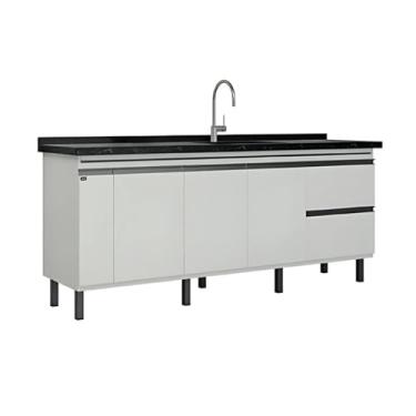 Imagem de Gabinete de Cozinha Grande 4 Portas Armário 194cm 100% Mdf