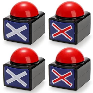 Imagem de Pacote Game Answer Buzzers Cididu 4 para Game Show Trivia Quiz