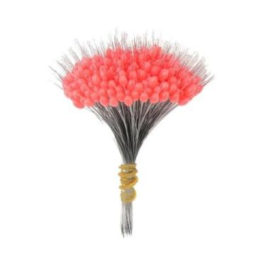 Imagem de 300 Peças De Flutuadores Ovais De Silicone Para Pesca, Parada De Linha