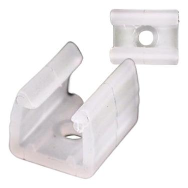 Imagem de Kit 20 Presilha P/Fixação Mangueira Led Neon De Cor Única