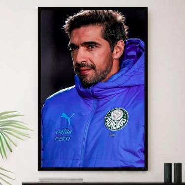 Imagem de Genérico, Quadro Abel Ferreira Treinador Tecnico Decorativo A4 23x33cm