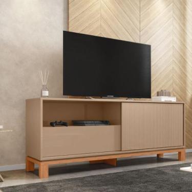 Imagem de Rack Bancada Para TV Até 55 Polegadas Mondrian Caemmun, Sued Freijo