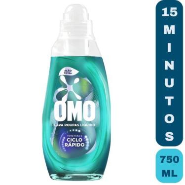 Imagem de Lava-Roupas Omo Líquido Ciclo Rápido Lava e Perfuma em 15 Minutos Ação