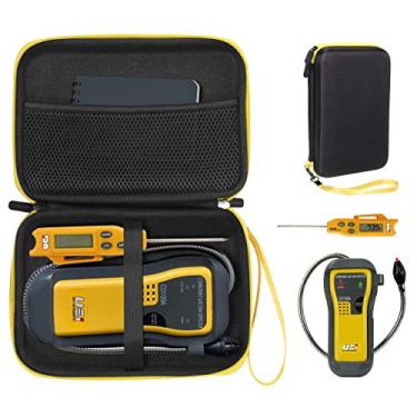 Imagem de CaseSack Estojo detector para instrumentos de teste UEi CD100A detector de vazamento de gás combustível e detector de monóxido de carbono CO71A, também para Techamor Y201, EG Air Y201, Pangea, Klein