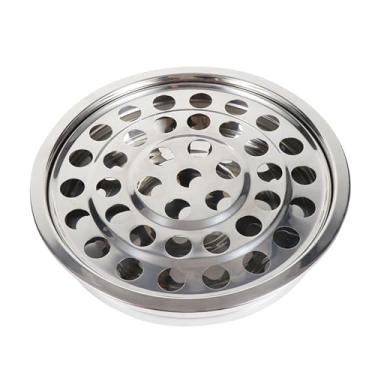 Imagem de IEUDNS Bandeja de Comunhão Bandeja de Servir Empilhável Multi-Fenda Portátil Suprimentos de Adoração Prato Comunhão Copos Suporte para Casamentos Festival, Style B