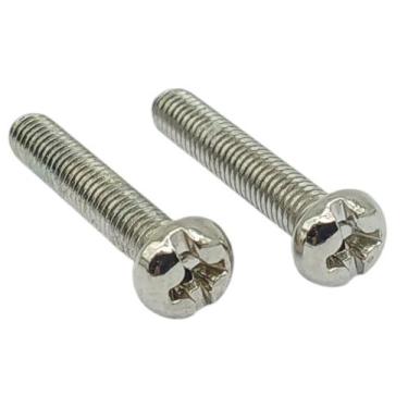 Imagem de 2 Parafuso Niquelado Captador HUMBUCKER guitarra 3X16mm MXP