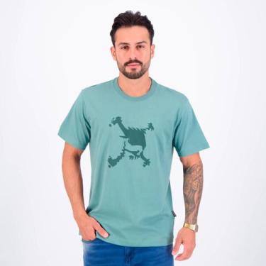 Imagem de Camiseta Oakley Skull Heritage Logo Verde, M