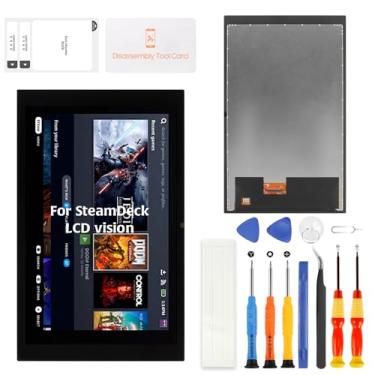 Imagem de Olivechard For Steam Deck LCD Version Replacement Screen – 7" Original Display Assembly for Handheld Game Valve Steam Deck 64GB / 256GB / 512GB Models – LCD Display Touch Digitizer (Not OLED Model)
