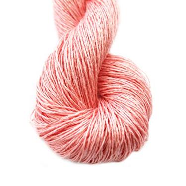 Imagem de Lotus Yarns Fio de crochê 100% linho natural para tricô à mão 50 g/Hank para roupas da moda de verão roupas de bebê macias e legais (17)