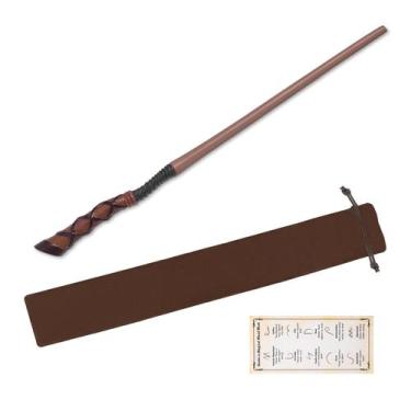 Imagem de Resina de varinha EnchantZone Wizard de 38 cm para crianças