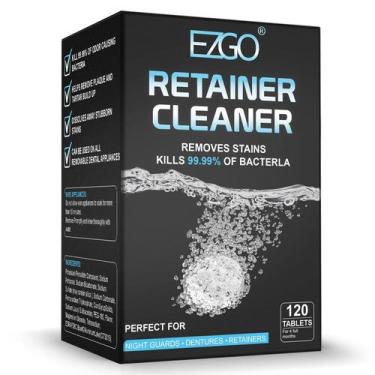 Imagem de Comprimidos para limpeza de dentaduras EZGO Retainer Cleaner 120 unida