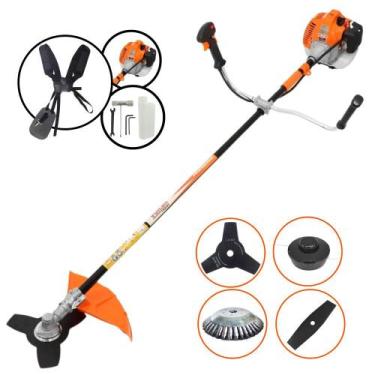 Imagem de Máquina de Cortar Grama Vulcan VR520H À Gasolina 52cc Motor 2T 2,5HP 1