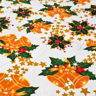 Imagem de Tecido Oxford Natal Estampado Natalino Toalha Mesa 3 Metros - tecidosm